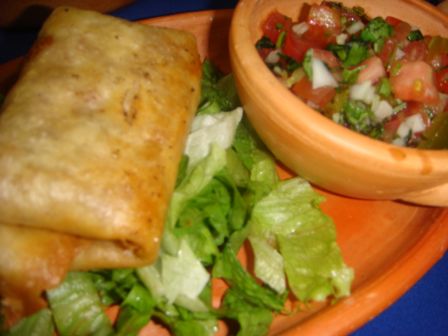 Cómo hacer Chimichangas de carne molida y queso